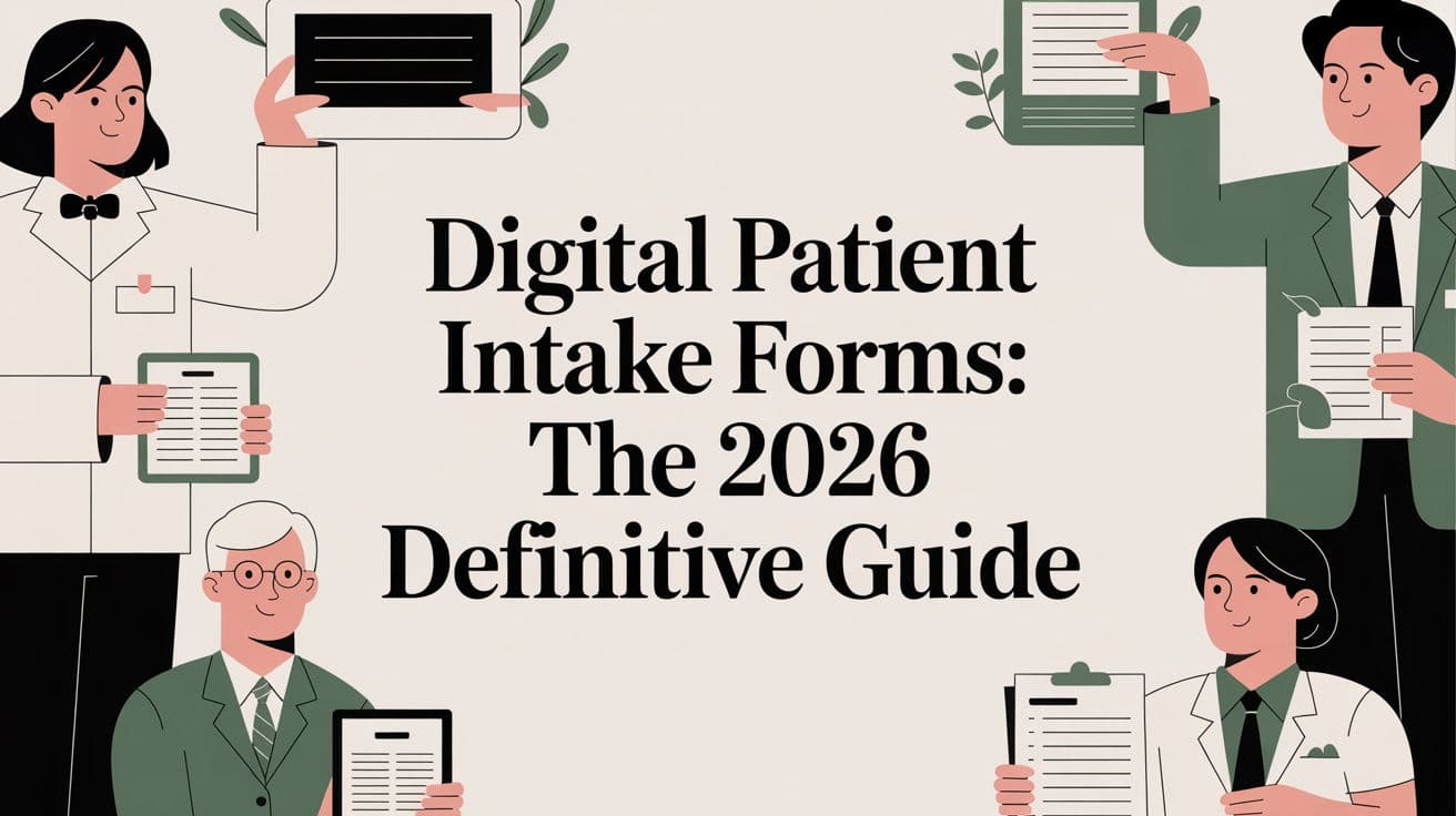 Digital Patient Intake Forms: The 2026 Definitive Guide