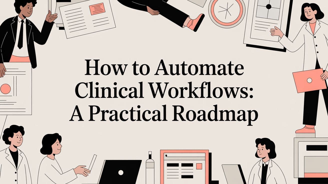 How to Automate Clinical Workflows: A Practical Roadmap