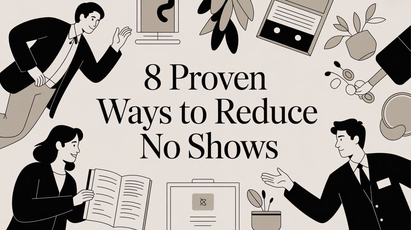 8 Proven Ways to Reduce No Shows
