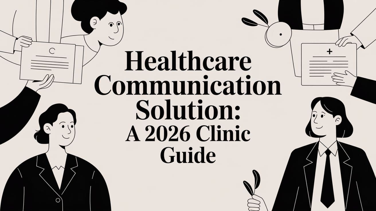 Healthcare Communication Solution: A 2026 Clinic Guide