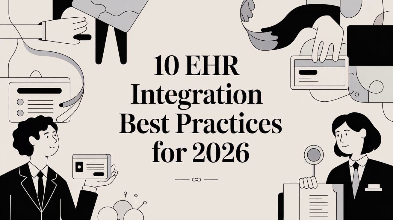 10 EHR Integration Best Practices for 2026