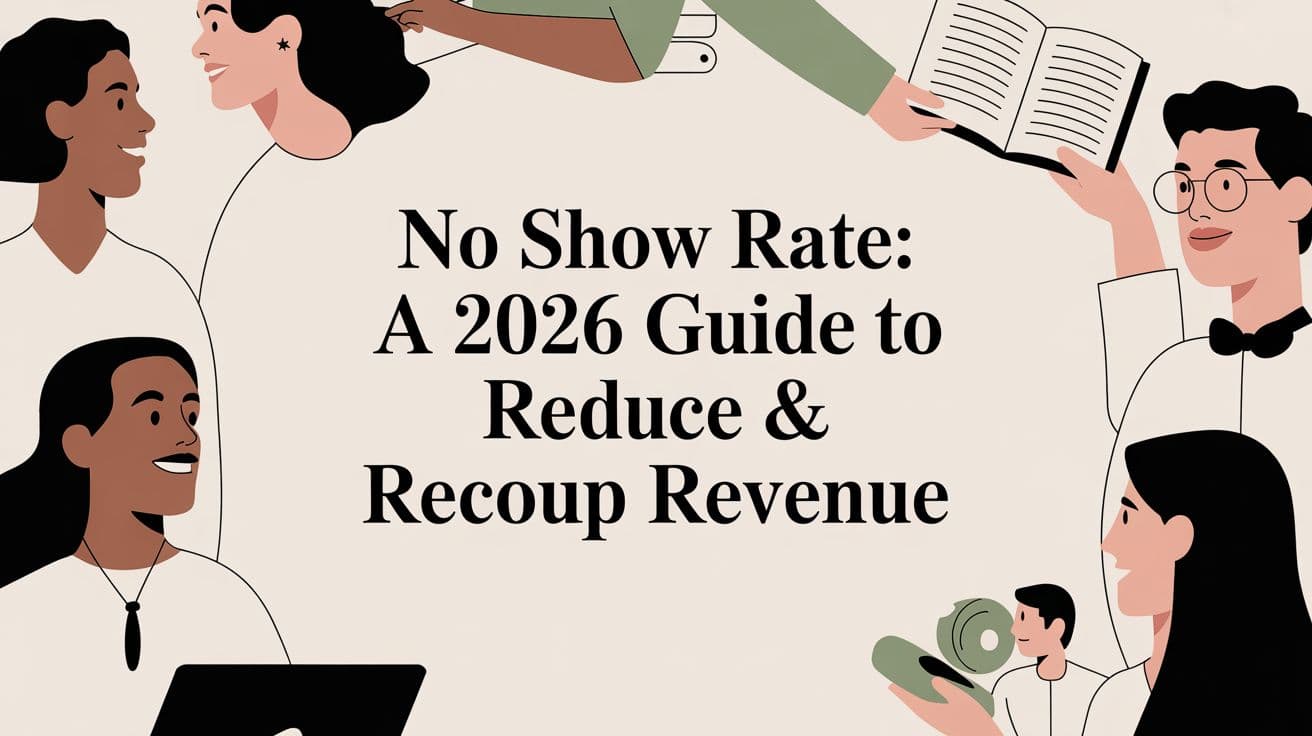 No Show Rate: A 2026 Guide to Reduce & Recoup Revenue