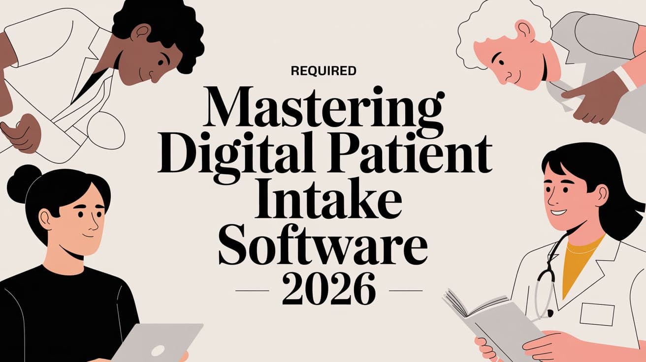 Mastering Digital Patient Intake Software 2026