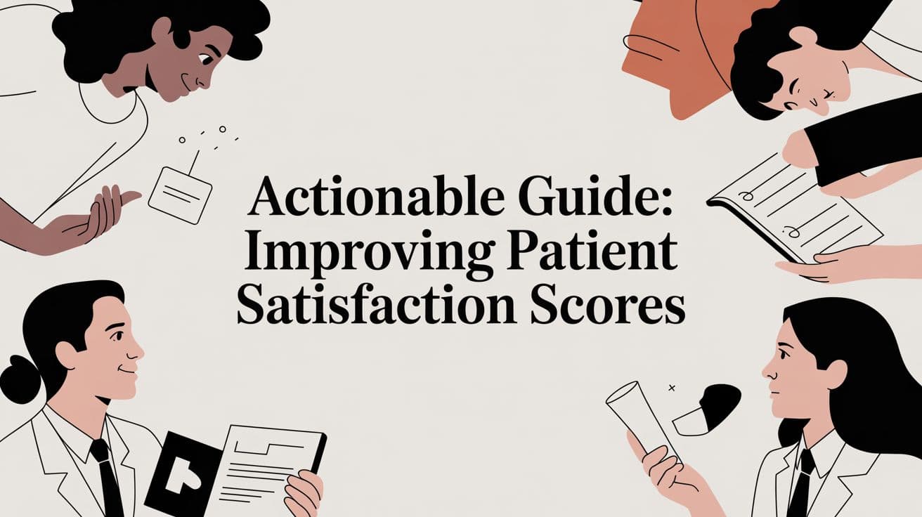 Actionable Guide: Improving Patient Satisfaction Scores